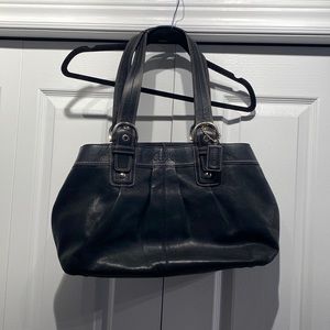 Coach Genuine Leather Black Purse